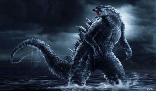 Fan Art:6nksmwr_Iii= Legendary Godzilla