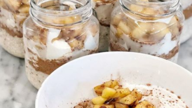 How to Make Apple Pie Overnight Oats a Healthy Breakfast