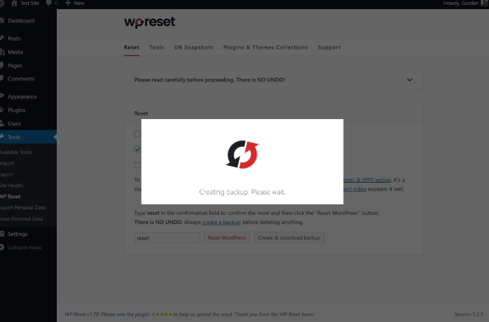 WP Reset Features Explained: Site Reset, Snapshots, Collections, and More